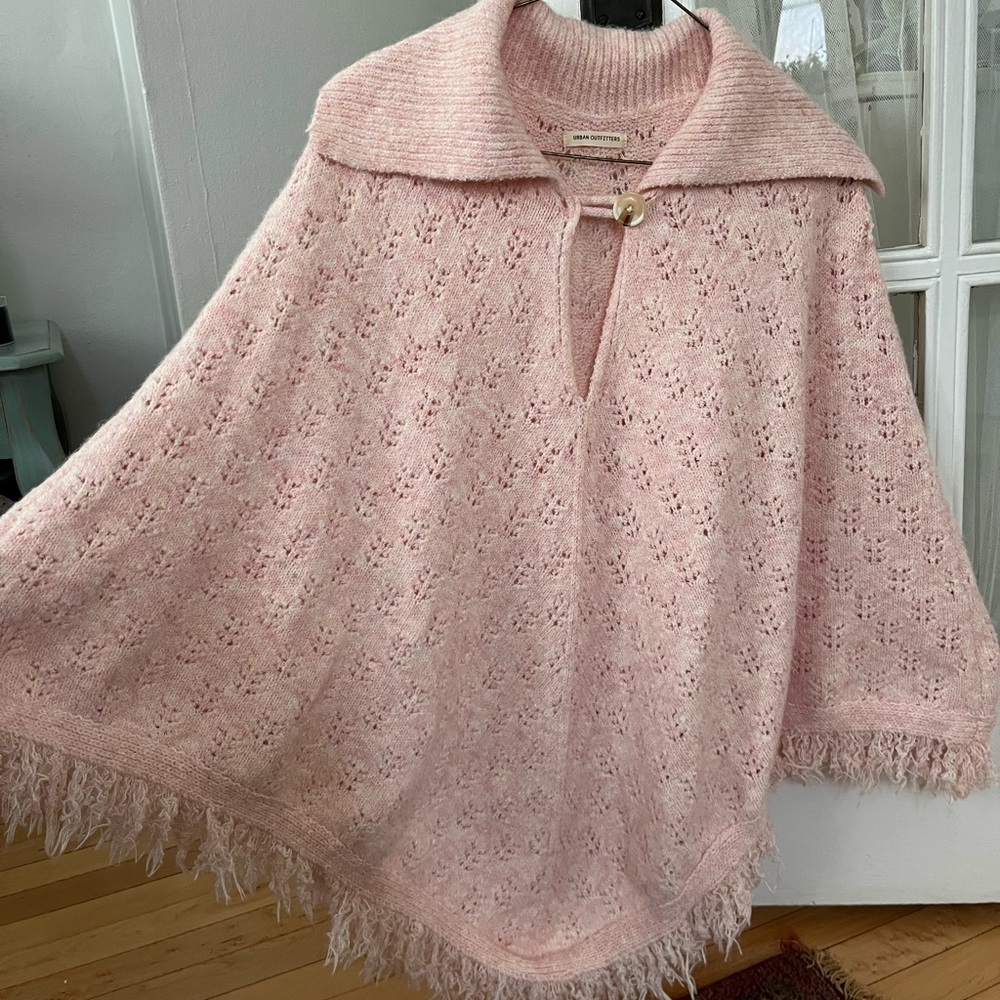 UO knit poncho